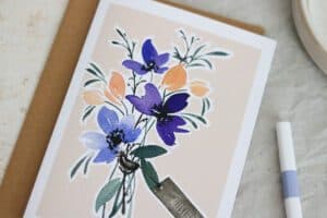 Grusskarte_Purple_Flowers_Details_2
