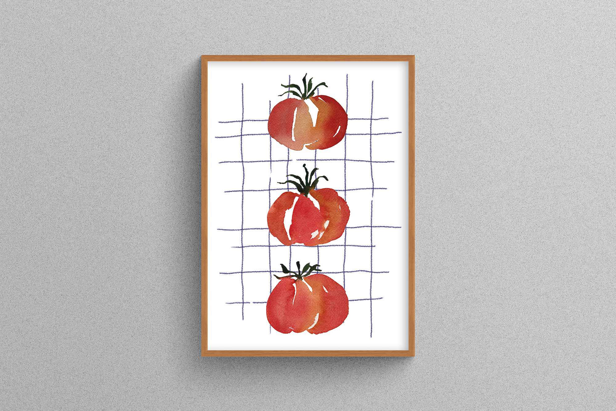 Art Print Tomaten