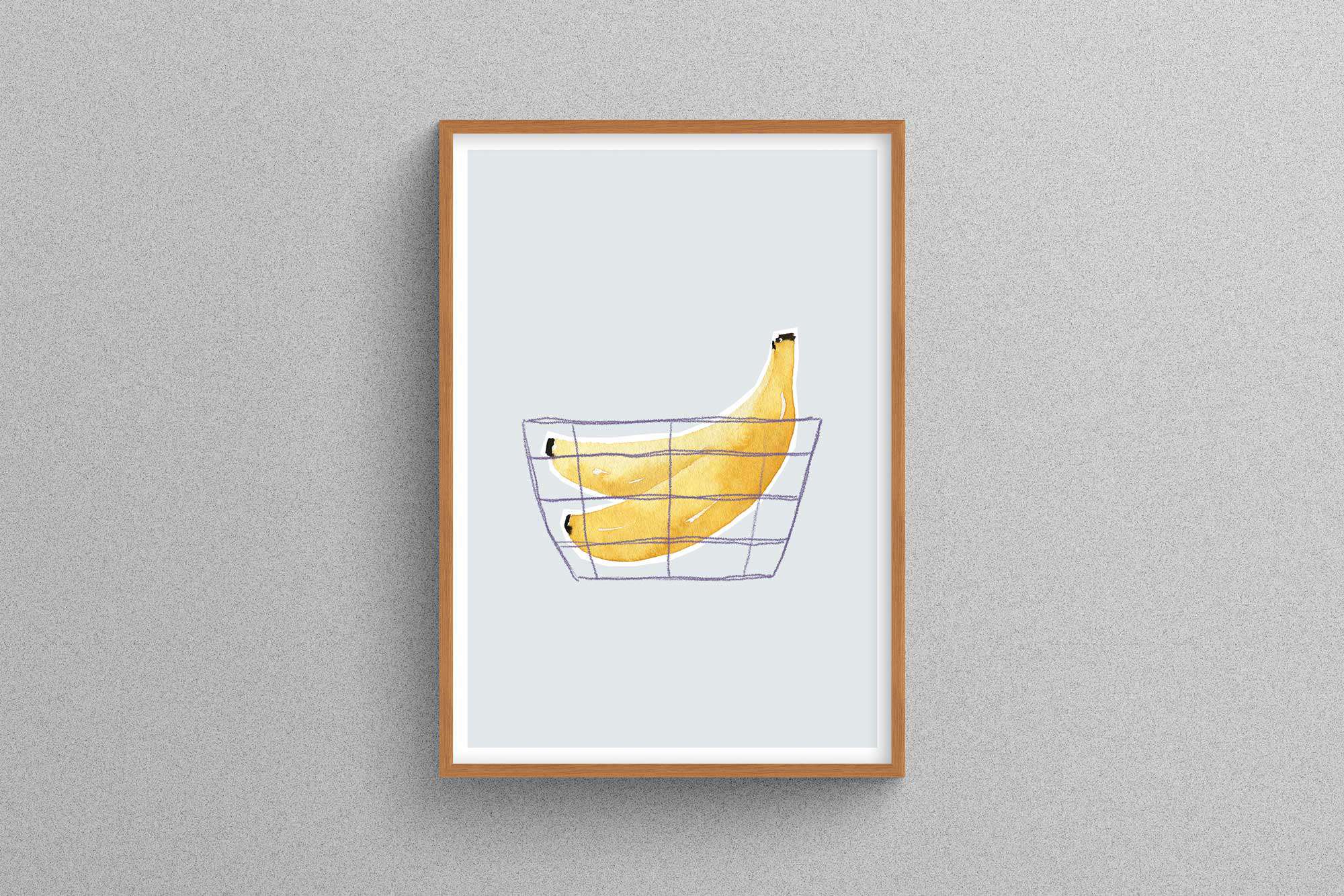 Art Print Bananen